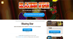 Desktop Screenshot of blazingstar.biz